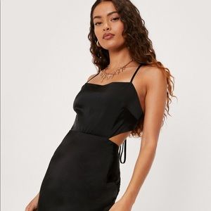 Open back nastygal midi dress